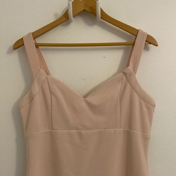 Guess Pastel Pink Bodycon Mini Dress Size Large - Picture 3 of 15